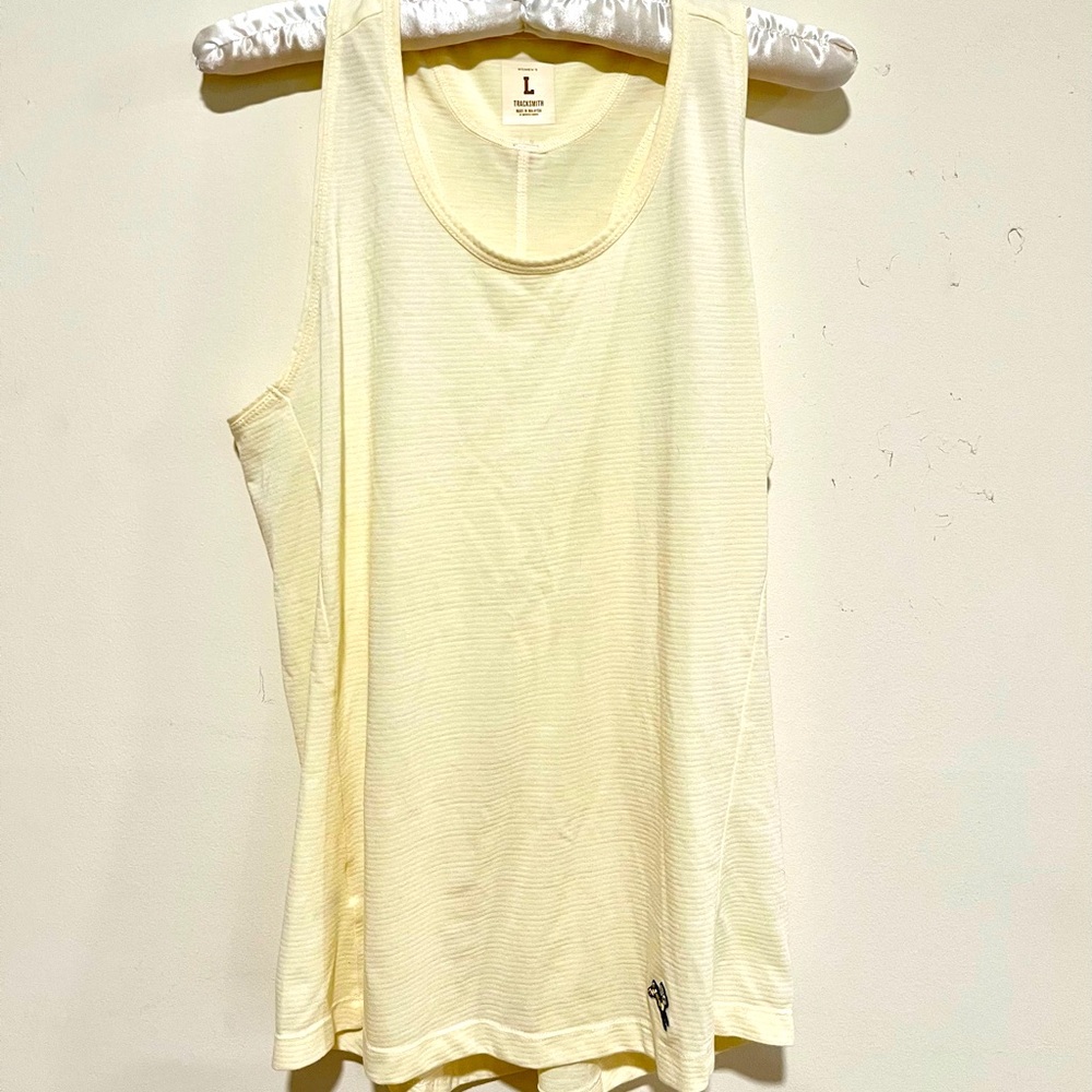 Tracksmith Horizon Tank Top, L but fits like M.